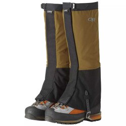 Outdoor Research Crocodile Gaiters Men's in Ochre and Black